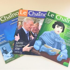 Exemplaires du magazine Le Chaînon